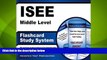 Big Deals  ISEE Middle Level Flashcard Study System: ISEE Test Practice Questions   Review for the