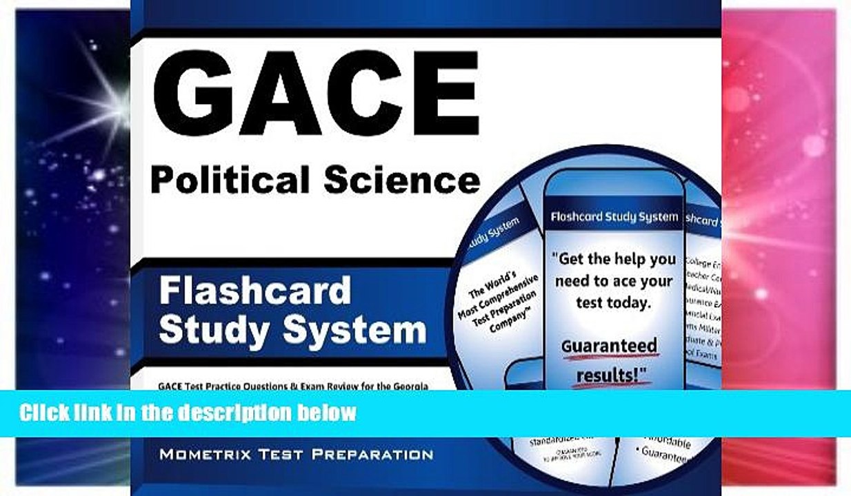Big Deals  GACE Political Science Flashcard Study System: GACE Test Practice Questions   Exam