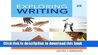 [PDF] Exploring Writing: Paragraphs and Essays Full Colection