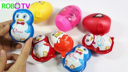 Vui với đồ chơi trẻ em bóc trứng Chim cánh cụt