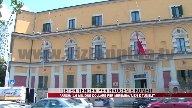 Tjetër tender për Rrugën e Kombit - News, Lajme - Vizion Plus