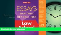READ book  Essays That Will Get You into Law School (Barron s Essays That Will Get You Into Law