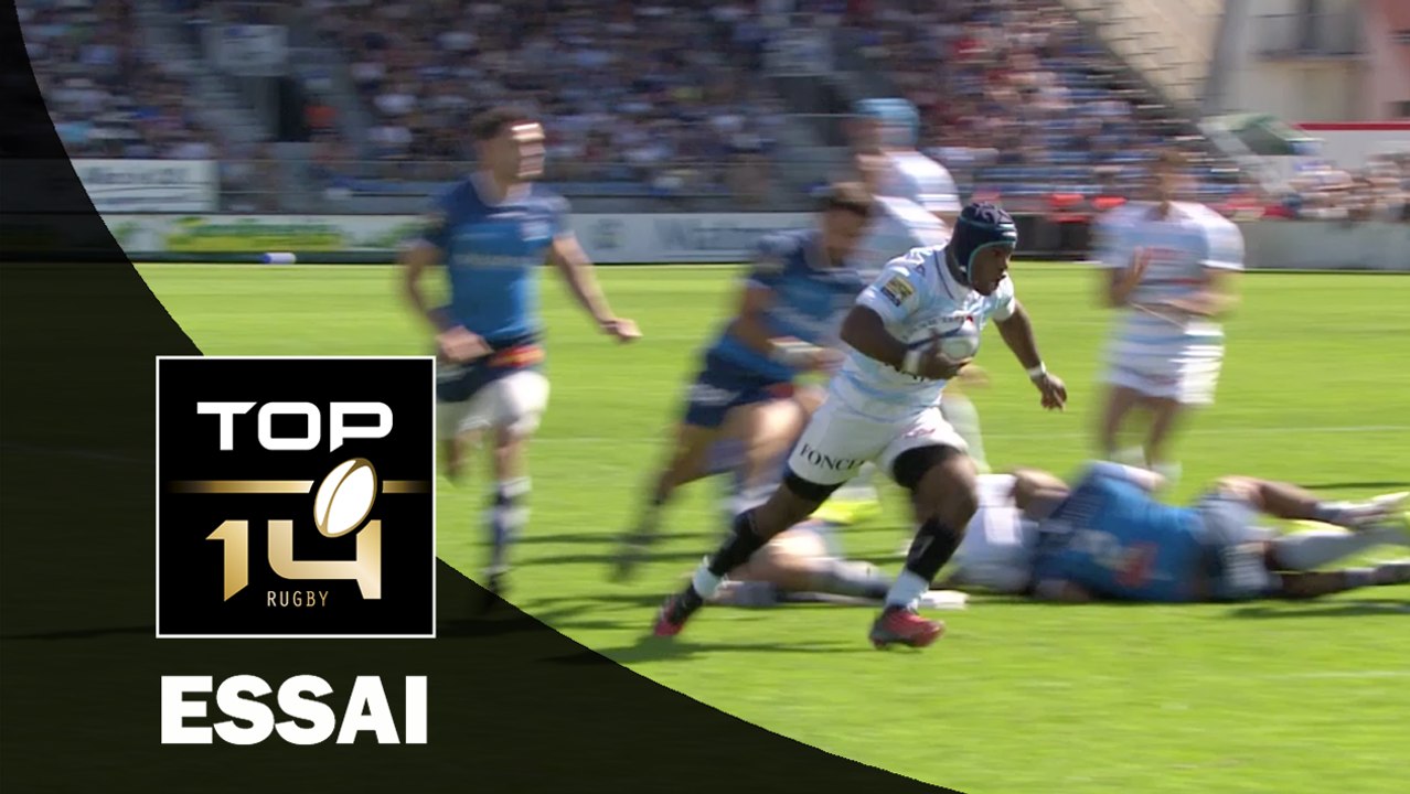 TOP 14 ‐ Essai Eddy BEN AROUS (R92) – Castres-Racing 92 – J6 – Saison 2016/2017