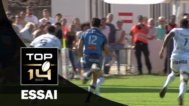 TOP 14 ‐ Essai Geoffrey PALIS (CO) – Castres-Racing 92 – J6 – Saison 2016/2017