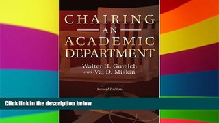 Big Deals  Chairing an Academic Department  Best Seller Books Best Seller