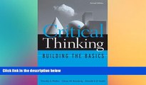 Must Have PDF  Critical Thinking: Building the Basics (Study Skills/Critical Thinking)  Best