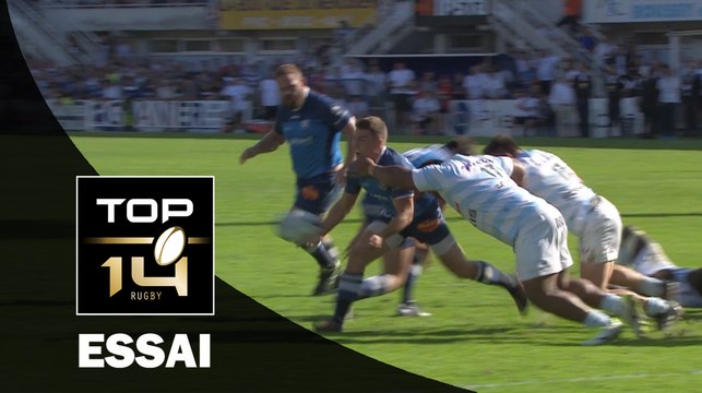 TOP 14 ‐ Essai Benjamin URDAPILLETA (CO) – Castres-Racing 92 – J6 – Saison 2016/2017