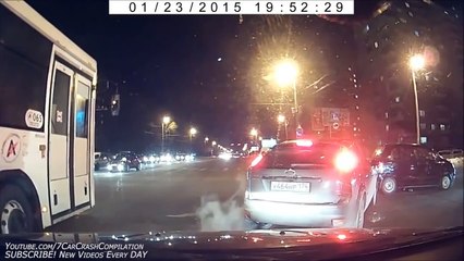 Car Crash very Shock dash camera 2016 NEW #12