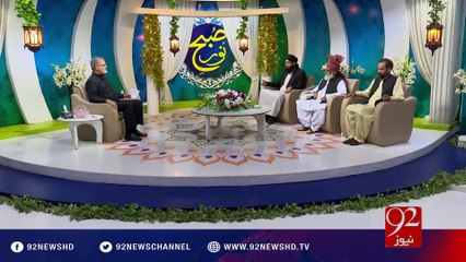 Subh E Noor - 25-09-2016 - 92NewsHD