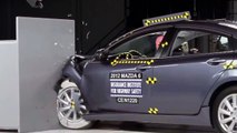 2012 Mazda 6 small overlap IIHS crash test