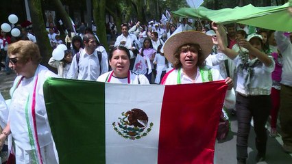 الاف المتظاهرين في مكسيكو ضد زواج المثليين