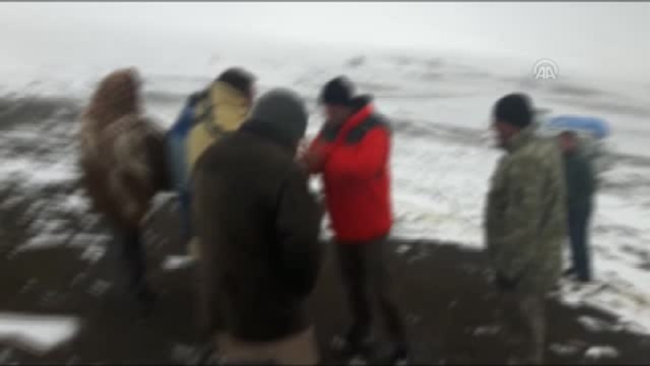 Yayla Yolunda Mahsur Kalan Vatandaşlar Ekipleri...