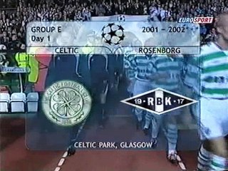 Celtic v. Rosenborg 10.10.2001 Champions League 2001/2002 Highlights