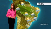 Previsão Brasil –Ventos diminuem no país