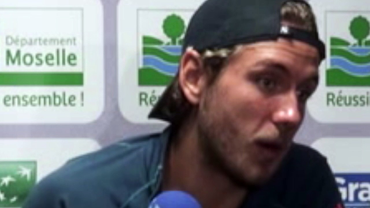Moselle Open 2016 - Lucas Pouille : "Dominic Thiem ? Un bon Martien"
