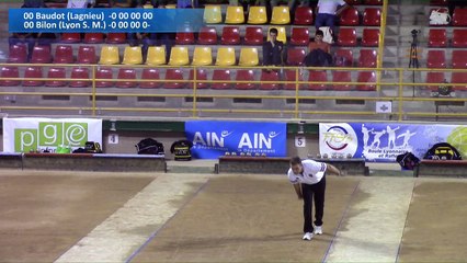 La finale, Sport Boules, seconde étape du Trophée Super 16, Saint-Vulbas 2016