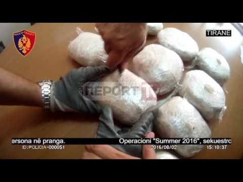 Report TV - Tiranë, sekuestrohen 5.1 kg herionë, në pranga 2 persona
