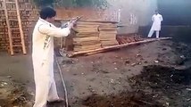 KPK Pathan Showing Amazing Firing Skills To Indian Modi Government & Indian Army