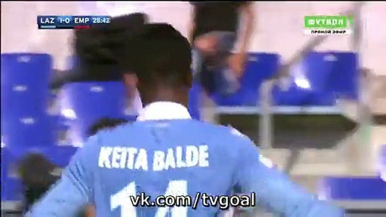 1-0 Balde Keita Goal HD - Lazio 1-0 Empoli - 25.09.2016 HD