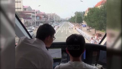 Autobusi urban i së ardhmes del në rrugë - Top Channel Albania - News - Lajme