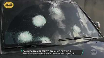 Candidato a prefeito é alvo de atentado no Rio de Janeiro