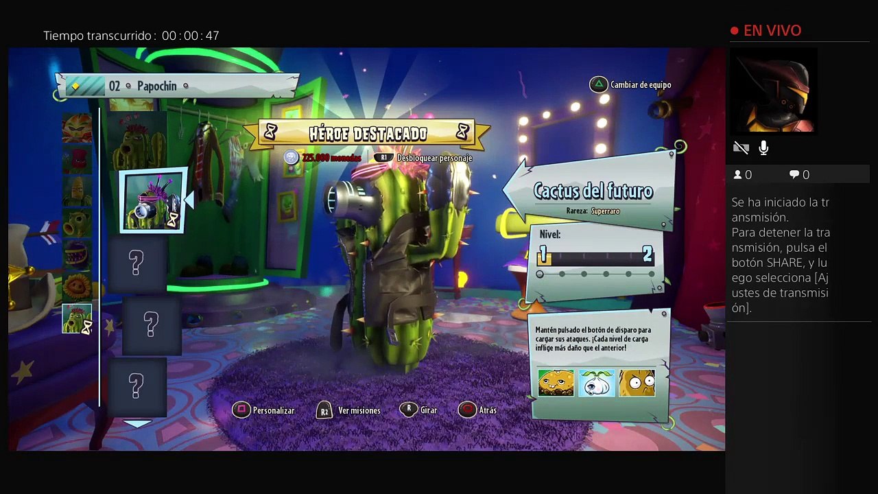 Jugando plantas vs zombie (2)