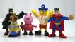 LEARN COLORS - Play Doh Lollipops !! Peppa Pig Spongebob Squarepants Batman Minions Toys Collection_2