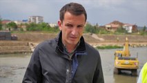Report TV - Projekti i lumit të Tiranës, Veliaj:  Kemi përfunduar 90% të punës