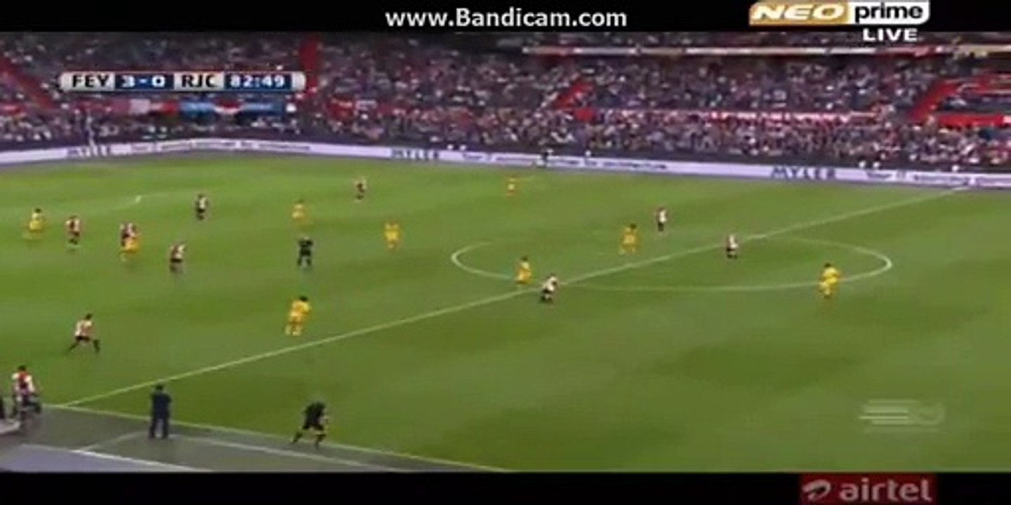 3-0 Nicolai Jørgensen Second Goal HD - Feyenoord 3-0 Roda JC - Netherlands - Eredivisie 25.09.2016 HD