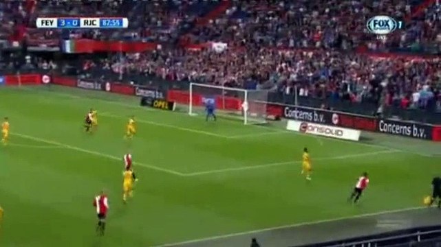 Jens Toornstra Goal - Feyenoord 4-0 Roda 25.09.2016