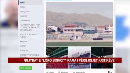 NGJYRAT E “LORO BORIÇIT” RAMA I PËRGJIGJET KRITIKËVE