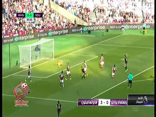 اهداف مباراة ( وست هام يونايتد 0-3 ساوثهامتون ) الدوري الانجليزي