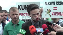 Report TV - Taksa për rrugën e Kombit, banorët në protestë: Do bllokojmë rrugën