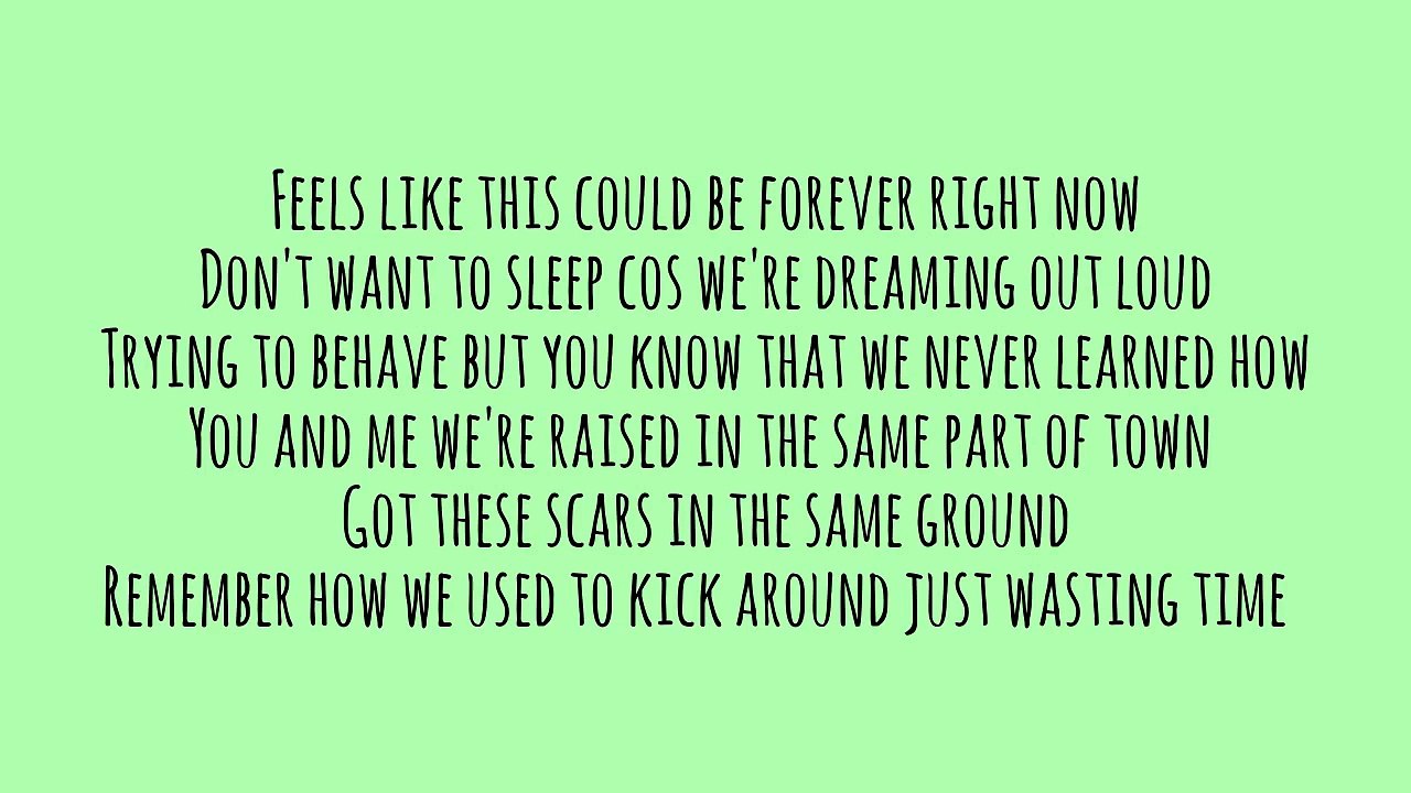 One direction A M ( Lyrics)
