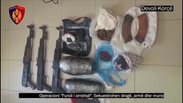 Report TV - Korçë, kapen me drogë e armë dy të arratisur nga burgu grek