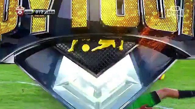 Anzhi vs Zenit Petersburg 1-2 Bernard Berisha Goal 25.09.2016 HD