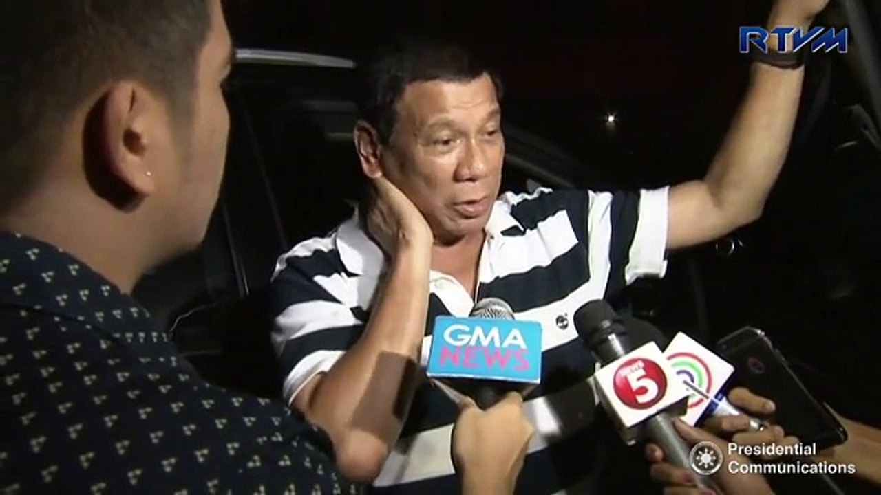 Duterte on Matobato_ I don’t know him