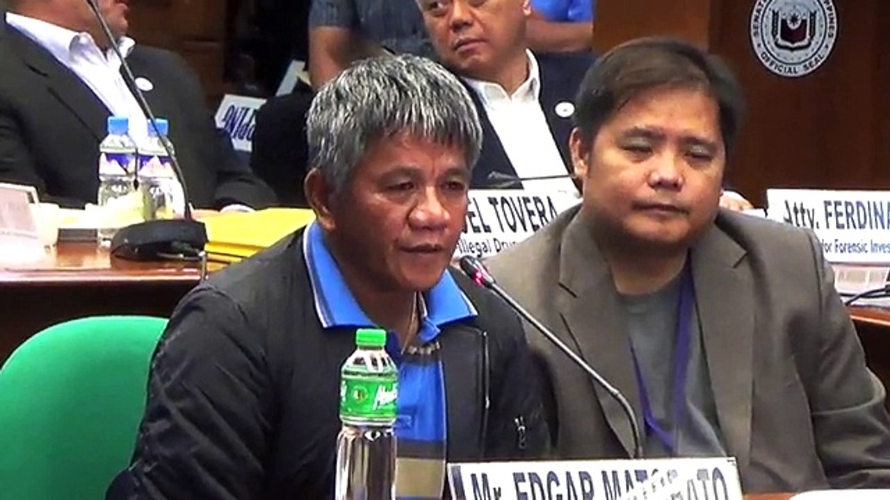 Duterte on Matobato_ I don’t know him 2