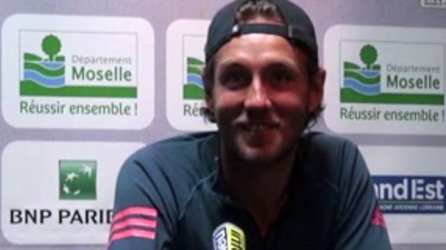 Moselle Open 2016 - Lucas Pouille : Le trophée de Metz, il fait 20 kg