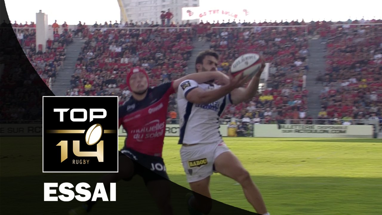 TOP 14 ‐ Essai 1 Patricio FERNANDEZ (ASM) – Toulon-Clermont – J6 – Saison 2016/2017