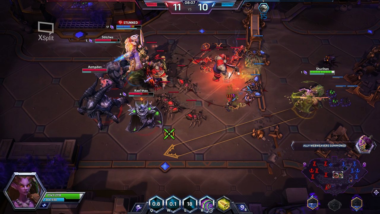 HotS_First time with Lunara