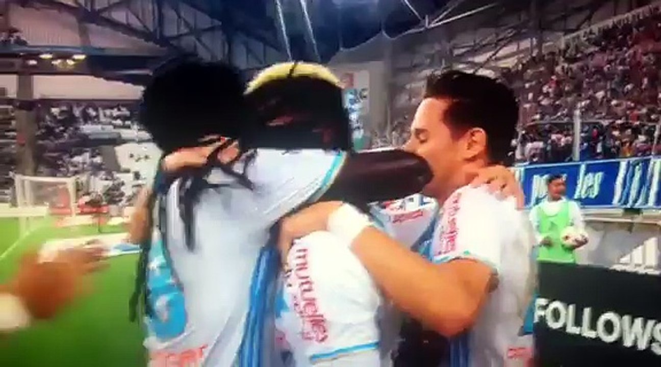 Le premier but magnifique de Njie avec l'OM face à Nantes