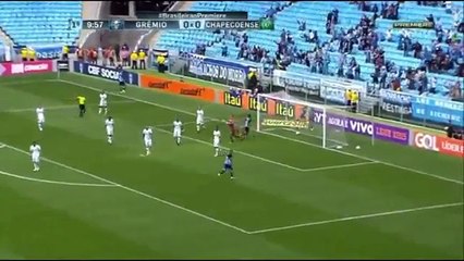 Pedro Rocha Goal - Gremio 1-0 Chapecoense-SC 25/9/2016 HD