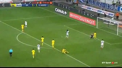 Bafétimbi Gomis EPIC Miss - Marseille vs Nantes 25.09.2016 HD