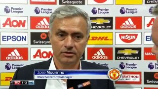 Manchester United vs Manchester City - Jose Mourinho Post-Match Interview