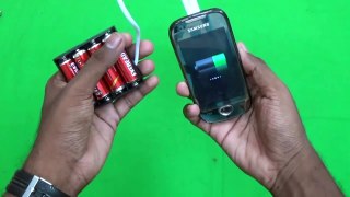 18.How to Make an Emergency Mobile Phone Charger using AA Batteries