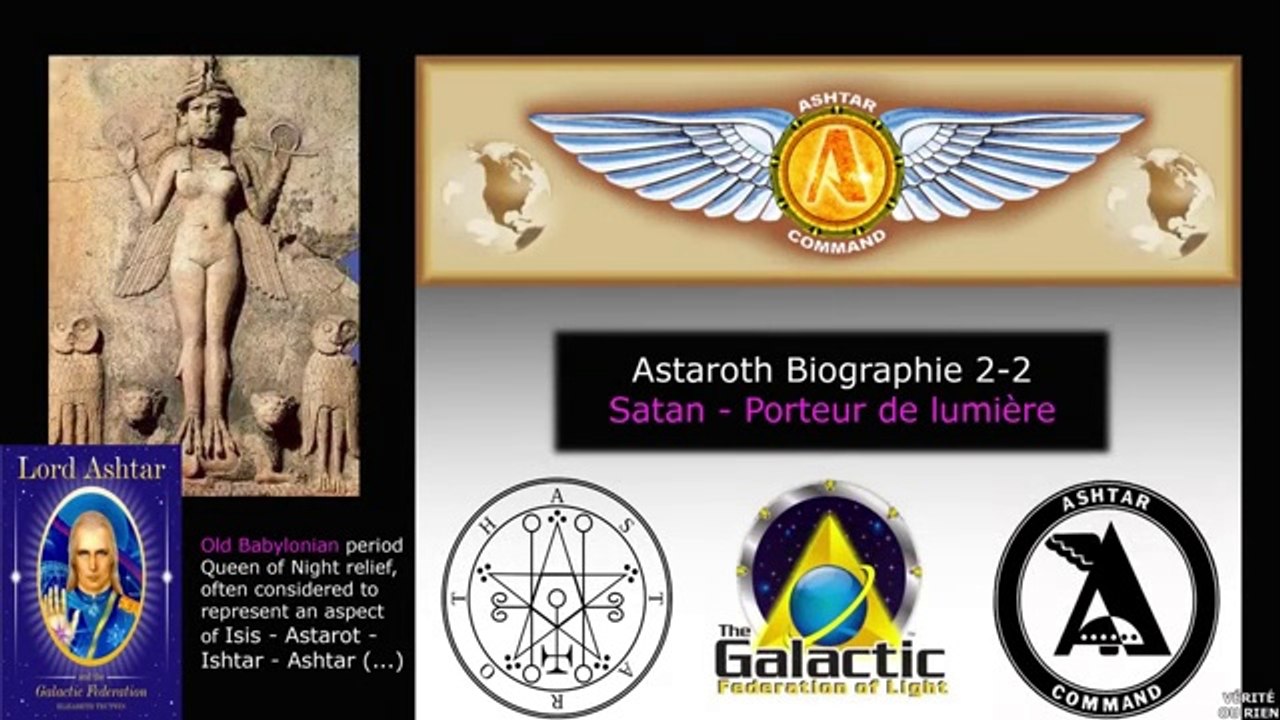 Ashtar Sheran, Faux prophète, agent du Nouvel Ordre Mondial ?