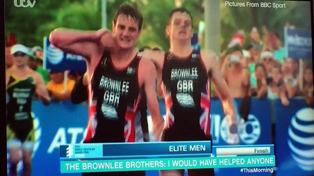 brownlee brothers on this morning 2016 no copyright all rights belong to itv