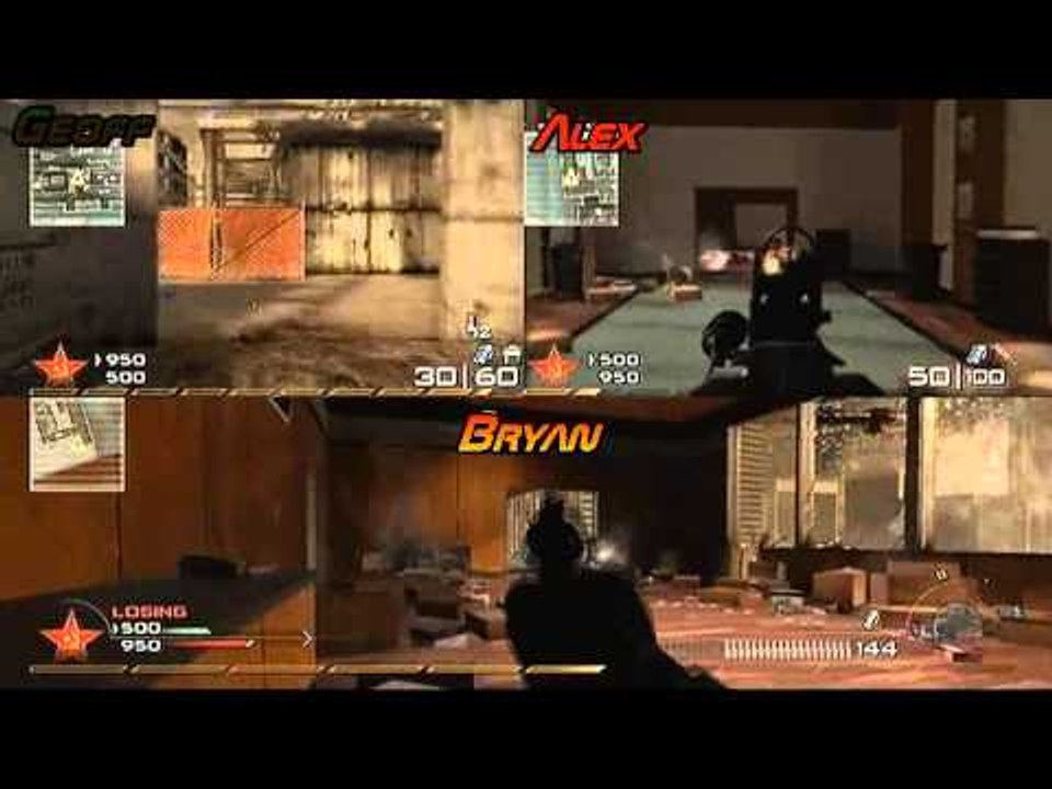 Let's Play Call of Duty: Modern Warfare 2 - With Bryan, Alex and Geoff