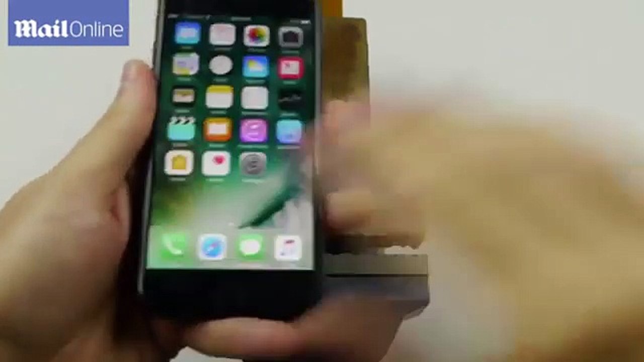 Clueless iPhone 7 owners destroy new handsets after YouTube prank dupes them into DRILLING